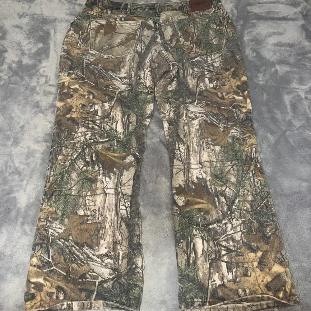 Wrangler Pro Gear Realtree Camo Pants Size 36x30 Hunting